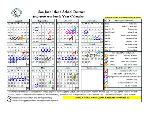 Calendars / SJISD Academic Year Calendars